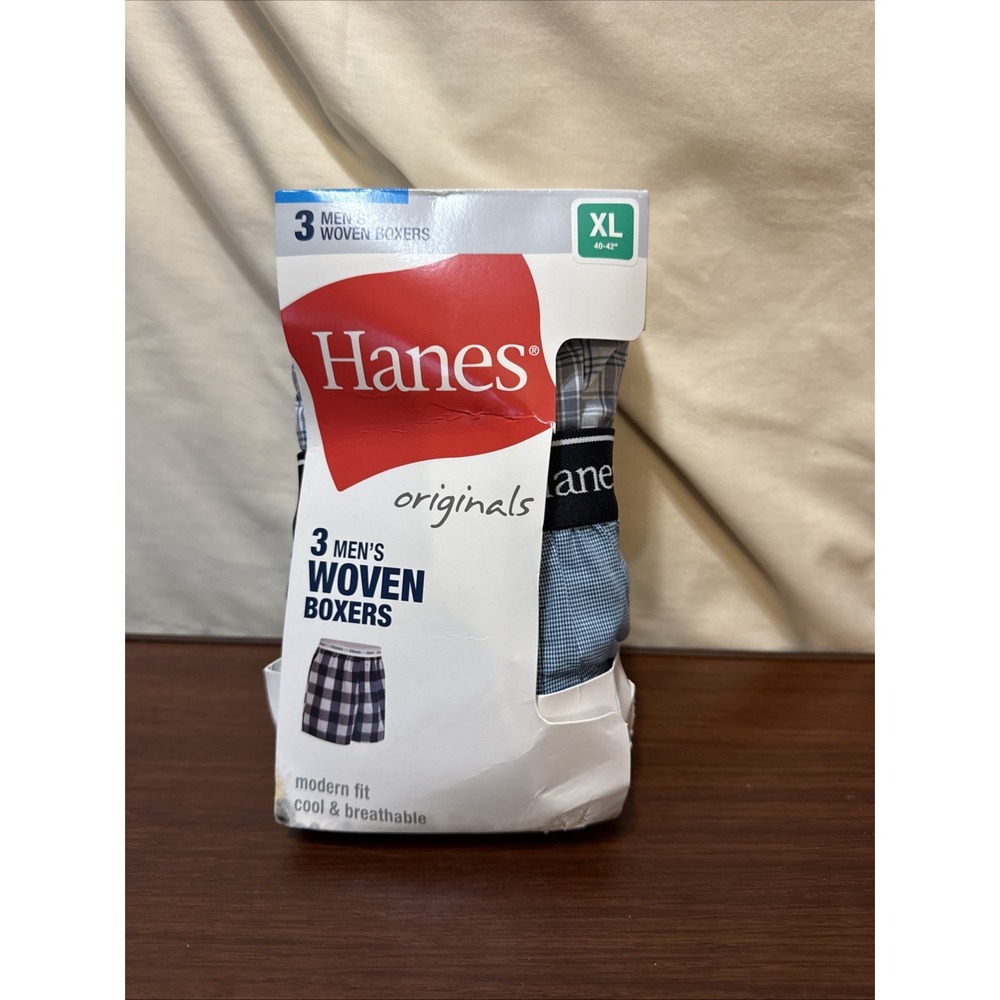 3 Hanes Mens Tagless Boxer With Exposed Waistband Multi-Packs Small-3X